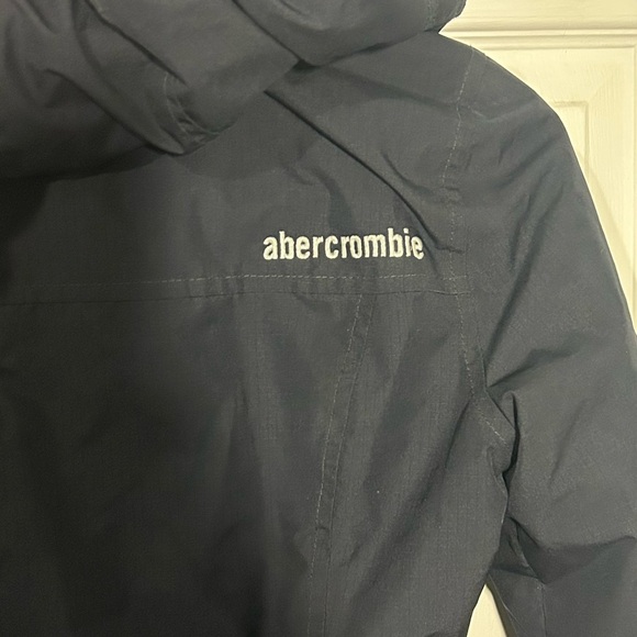 Abercrombie Navy All Season Weather Warrior Hooded Jacket Girls Kids Size Large. - Picture 4 of 14